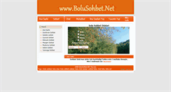 Desktop Screenshot of bolusohbet.net